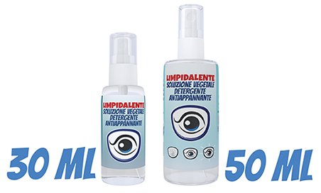 Detergente antiappannante lenti occhiali LIMPIDALENTE - ml 30