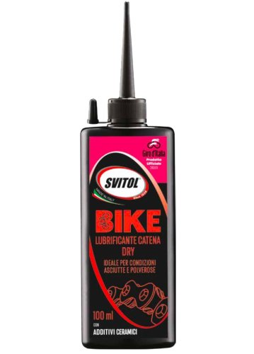Svitol Bike DRY lubrificante per catena bicicletta Giro d'Italia 100ml