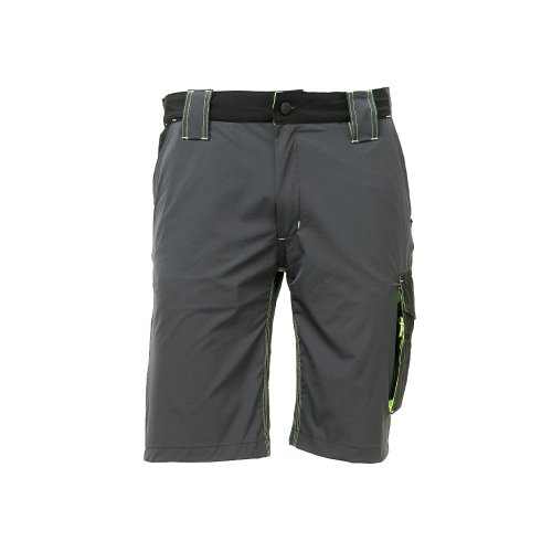 Pantaloni da lavoro bermuda Upower Mercury FU196RL grigio/verde - taglia L