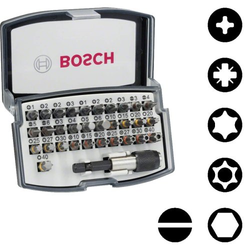 Set inserti avvitare Bosch Extra Hard 32 pz
