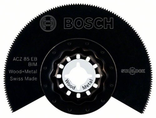 Lama segmentata BIM Bosch Starlock ACZ 85 EB Wood and Metal
