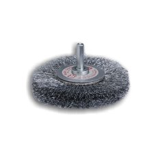 SIT Spazzola Circolare Per Mole - Filo Acciaio Ondulato, Diametro 150mm