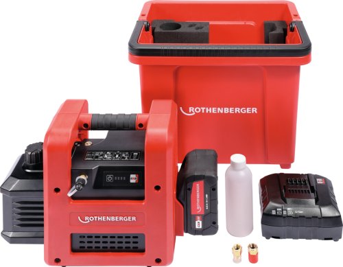 Pompa per vuoto a batteria Rothenberger Roairvac R32 5.0 CL, 142 l/min