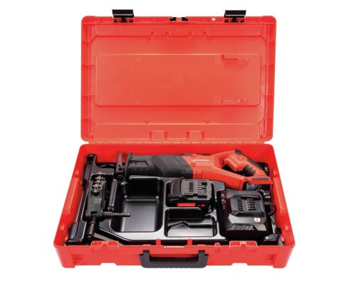 Seghetto taglia tubi a batteria 18V 4Ah Rothenberger ROTIGER CL in kit valigetta