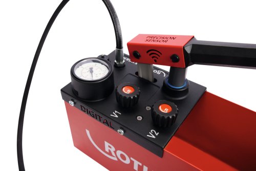 Pompa provaimpianti manuale Rothenberger RP 50 Digital, 0-30 bar