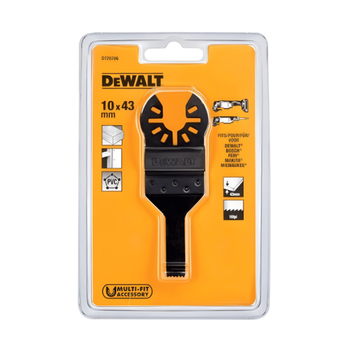 Dewalt DT20706-QZ lama per tagli precisi su cartongesso legno e PVC