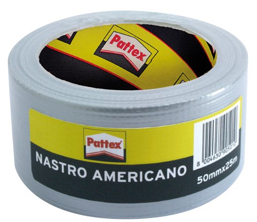 PATTEX nastro Americano grigio 50mm x 25m