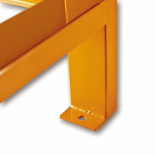Banco da lavoro in acciaio BETA C56 O arancione 200x93x64 cm
