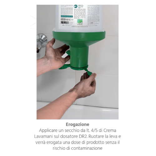 Dispenser per pasta lavamani Cremosa Kroll OKTIMA DR2