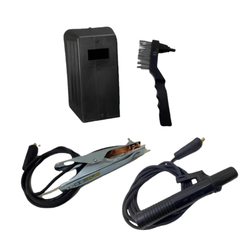 HELVI SPARC 120 Saldatrice inverter ad elettrodo MMA TIG con accessori in valigetta