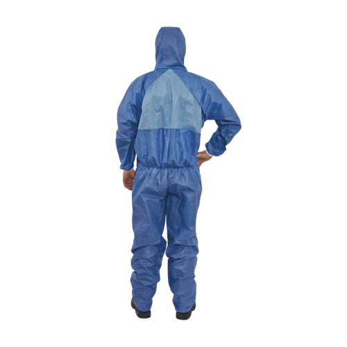 Tuta da lavoro indumento di protezione repellente 3M 4532+ blu - TG L