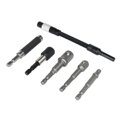 Set assortimento 6 adattatori per inserti avvitare 1/2", 3/8", 1/4" YATO YT-04640