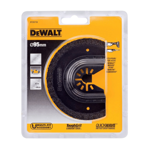 Dewalt DT20718-QZ lama in carburo rimozione malta fresatura di fughe larghe