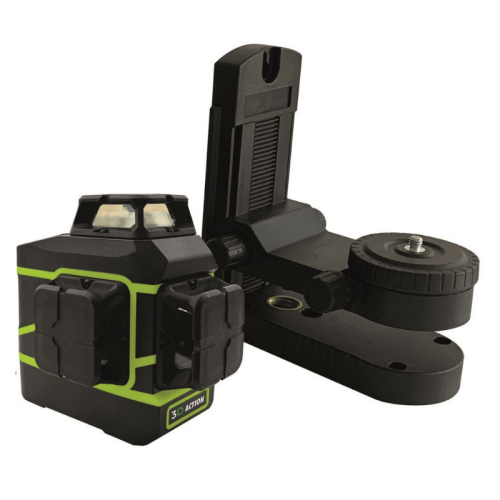 Livella 3 piani laser 360° Metrica Green ACTION 3D