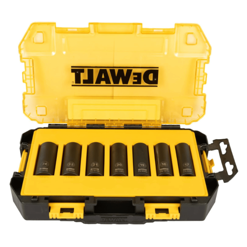 DEWALT DWMT74737-0 Set chiavi bussola a macchina 1/2 - 7 pezzi