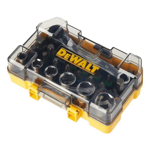 Dewalt DT71516-QZ set 24 pezzi inserti avvitare + bussole esagonali + cricchetto 1/4