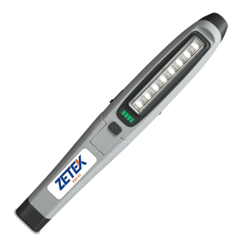 Torcia lampada led ricaricabile usb con base magnetica ZETEK KB140