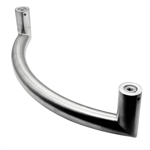 Maniglione curvato mm 382 Reguitti LISBONA ø 30 mm in acciaio inox satinato