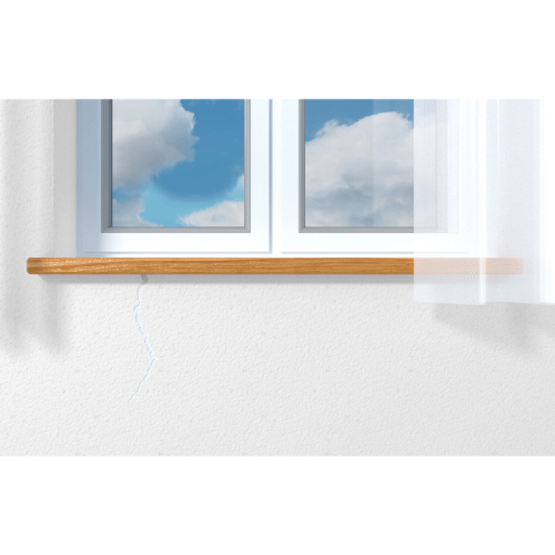 Silicone acrilico ruvido effetto intonaco Fischer SAR BI 310ml