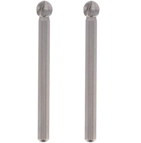 Set 2 frese sfera ad alta velocità ø 4,8 mm Dremel (192)