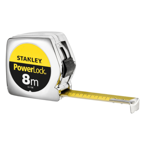 Flessometro 8m Stanley Powerlock 0-33-198