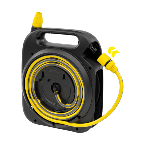 Avvolgitubo compatto irrigazione giardino 10m 5/16" Karcher HBX 2.10 Compact