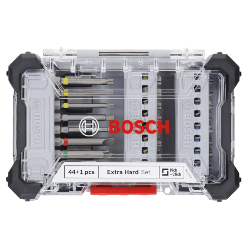 Set bit avvitamento Bosch Professional Extra Hard 44+1 pcs | 2607017733