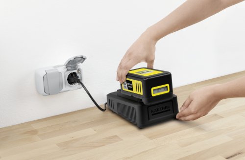 Batteria litio + caricabatterie Karcher 18V 5,0Ah STARTER KIT POWER