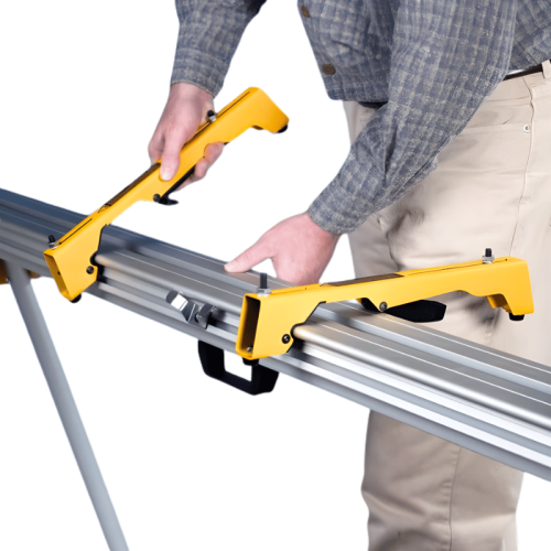 Dewalt DE7025-XJ coppia staffe montaggio troncatrici su cavalletto