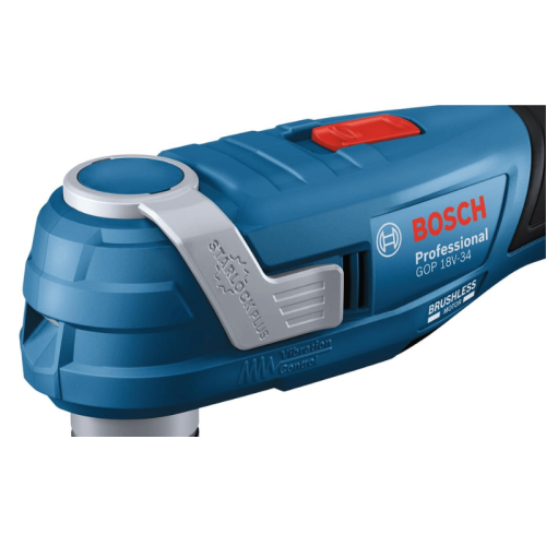 Utensile Multifunzione Bosch Professional GOP 18 V-34 in valigetta | fornito senza batteria