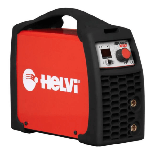 HELVI SPARC 160 Saldatrice inverter ad elettrodo MMA TIG con accessori
