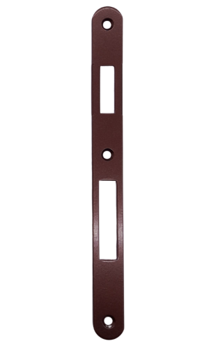 AGB B00590.15 contropiastra per serratura BT mm 22x238 - - bronzato