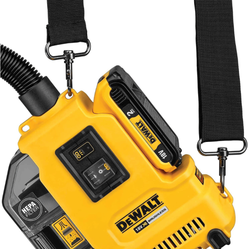 Aspirapolvere a batteria per tassellatori DEWALT DWH161D1-QW 18V 2Ah