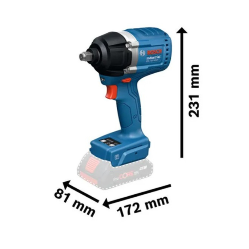 Avvitatore massa battente Bosch IDS 18V-650 T INDUSTRIAL - solo corpo macchina