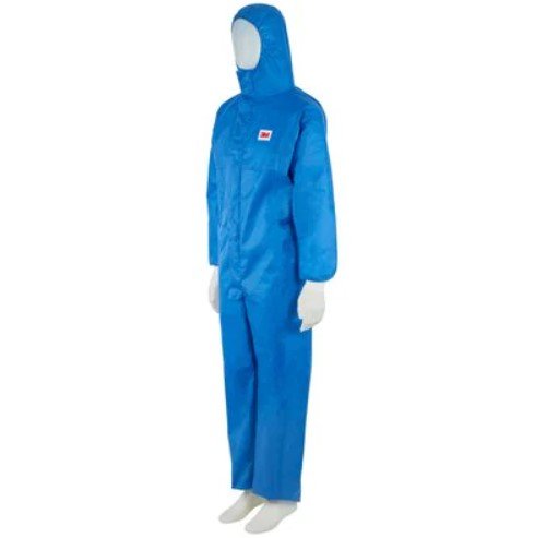 Tuta di protezione repellente 3M 4532+ blu - taglia L