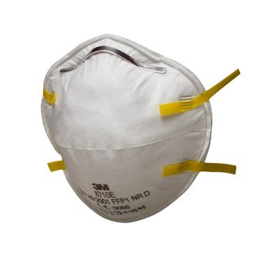 3M 8710E mascherine monouso, FFP1 NR D, senza valvola (20 PZ)