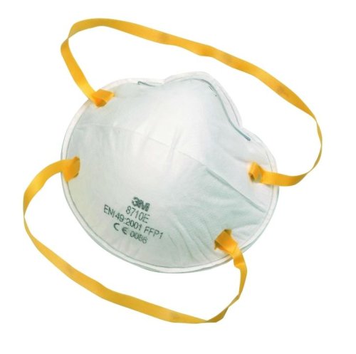 Mascherine di protezione monouso 3M 8710E (5 pz) FFP1