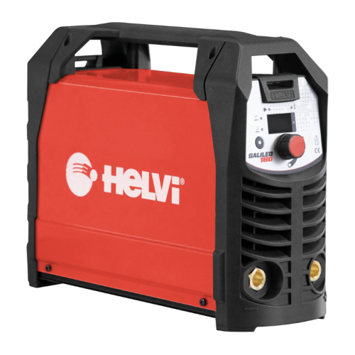 HELVI GALILEO 160 Saldatrice inverter a elettrodo MMA e TIG Kit accessori e borsa