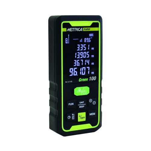 Distanziometro metro laser METRICA GREEN 100