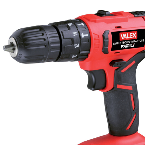 Trapano Avvitatore 18V 2x1,3Ah Valex FAMILY-TECH2V IMPACT 218