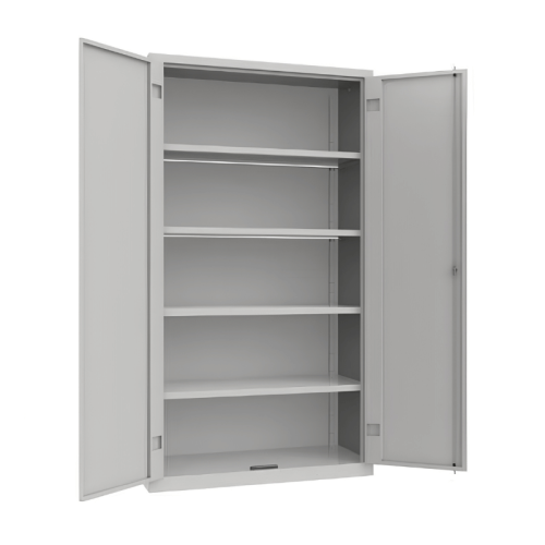 Armadio contenitore per ufficio (mm) 1000x450x2000 ARMET 740 grigio Ral 7035