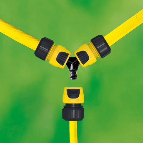 Giunto raccordo a 3 vie per tubi irrigazione Karcher 2.645-009.0