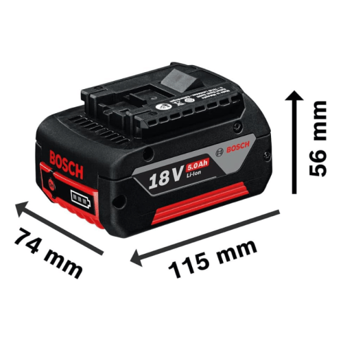 Caricabatterie Bosch Professional GAL1880CV + 2 batterie litio 18V 5Ah