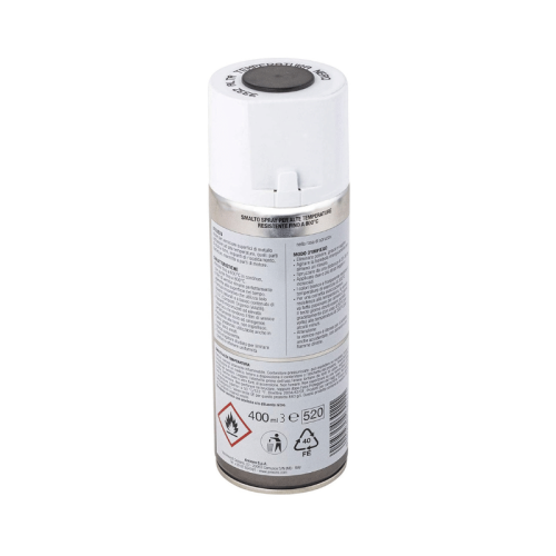 Smalto colore spray ALTA TEMPERATURA Arexons (fino a 800 °C) 400ml - - nero