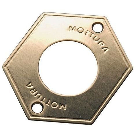 Mostrina esterna Mottura 95.148 in ottone mm 52x64