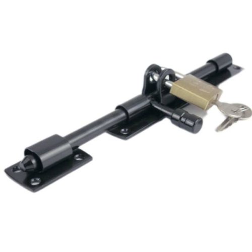 Catenaccio orizzontale verniciato nero ADEM 3101 mm 100 ø perno mm 10