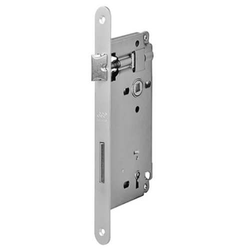 Serratura ad incasso bronzata per porte in legno AGB B00591 - E mm 40