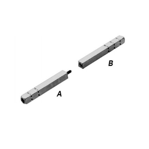 AGB B59901.62.72 quadro maniglia 8 mm sdoppiato 62/72 mm OPERA BIT iCONTROL