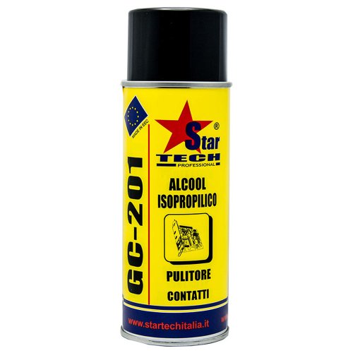 Alcool isopropilico detergente contatti elettrici GC-201 spray 400ml