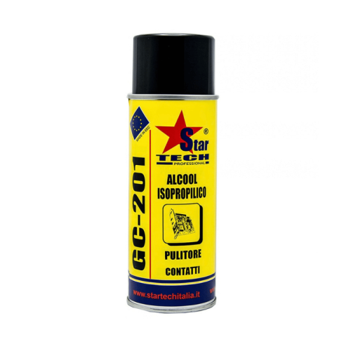 Alcool isopropilico detergente contatti elettrici GC-201 spray 400ml